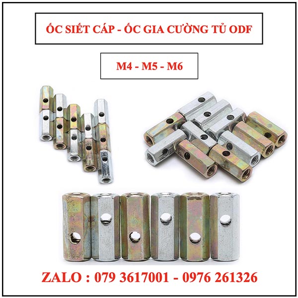 ỐC SIẾT CÁP - ỐC GIA CƯỜNG TỦ ODF